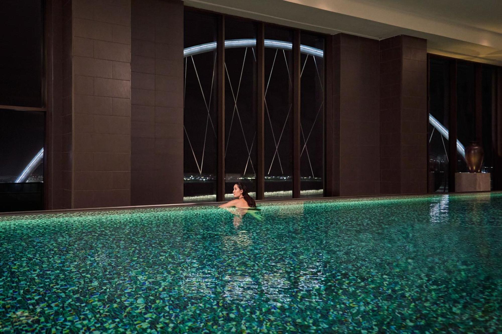 The St. Regis Astana Hotel Exterior photo The indoor pool